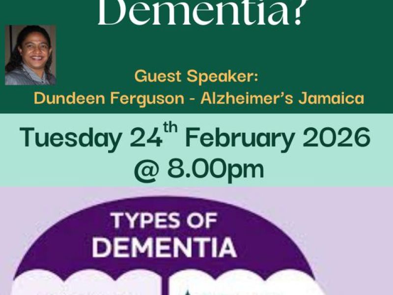 National Women’s Ministry – Understanding Dementia