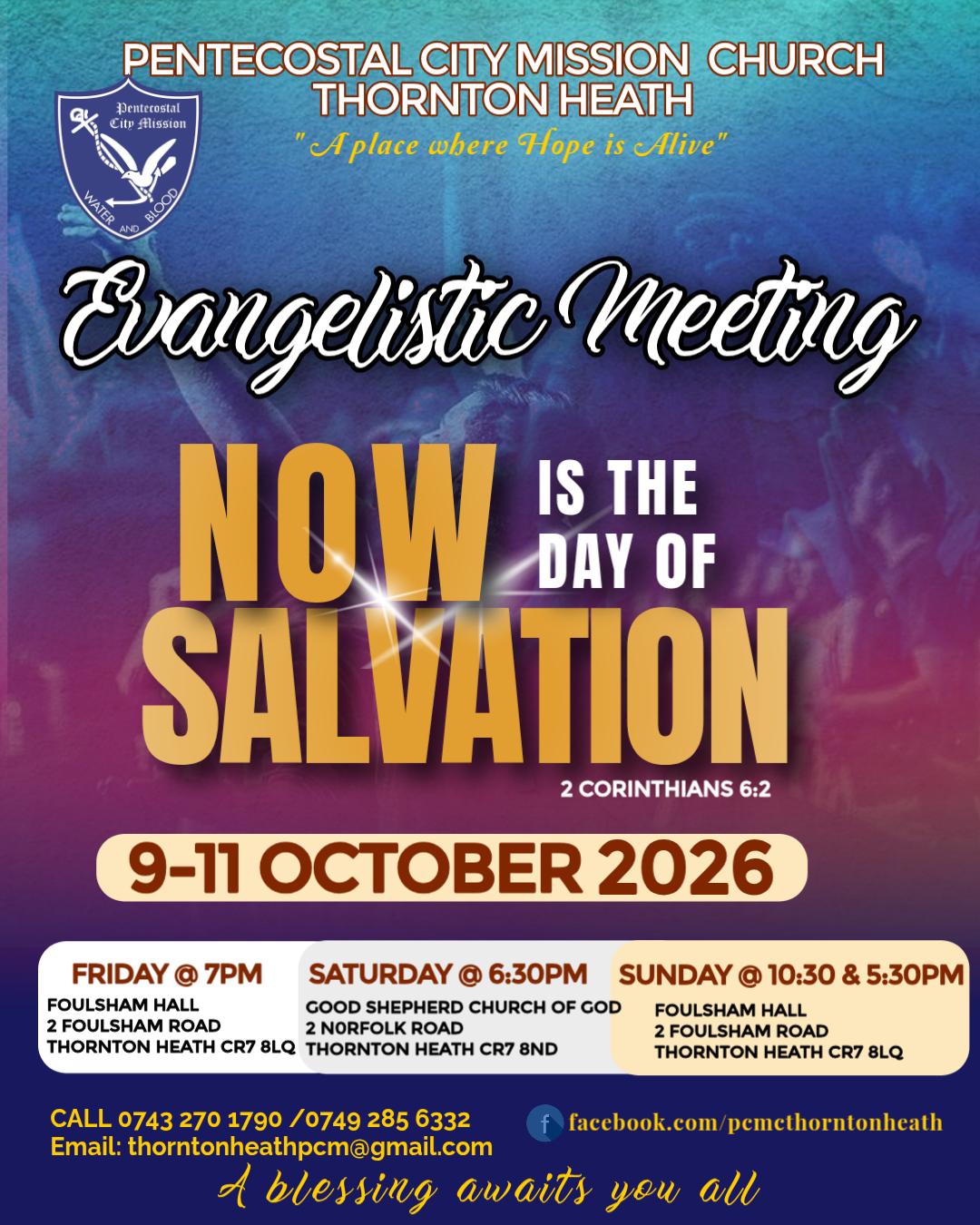  imageEvangelistic Meeting – PCMC T/HEATH